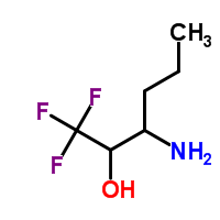3-Amino-1,1,1-trifluorohexan-2-ol